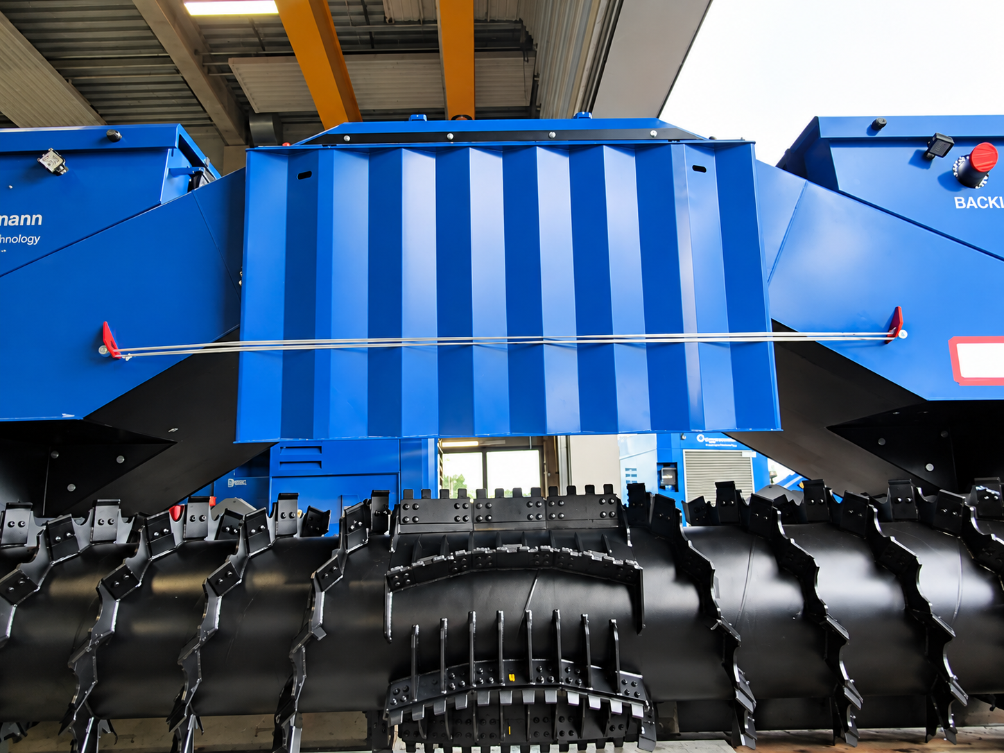 Preparing the Rotor Area for Transportation